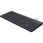 HP 150 Wired Keyboard AZERTY Negro